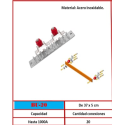 Barra de Unión BU-16 | Tierra Física Industrial