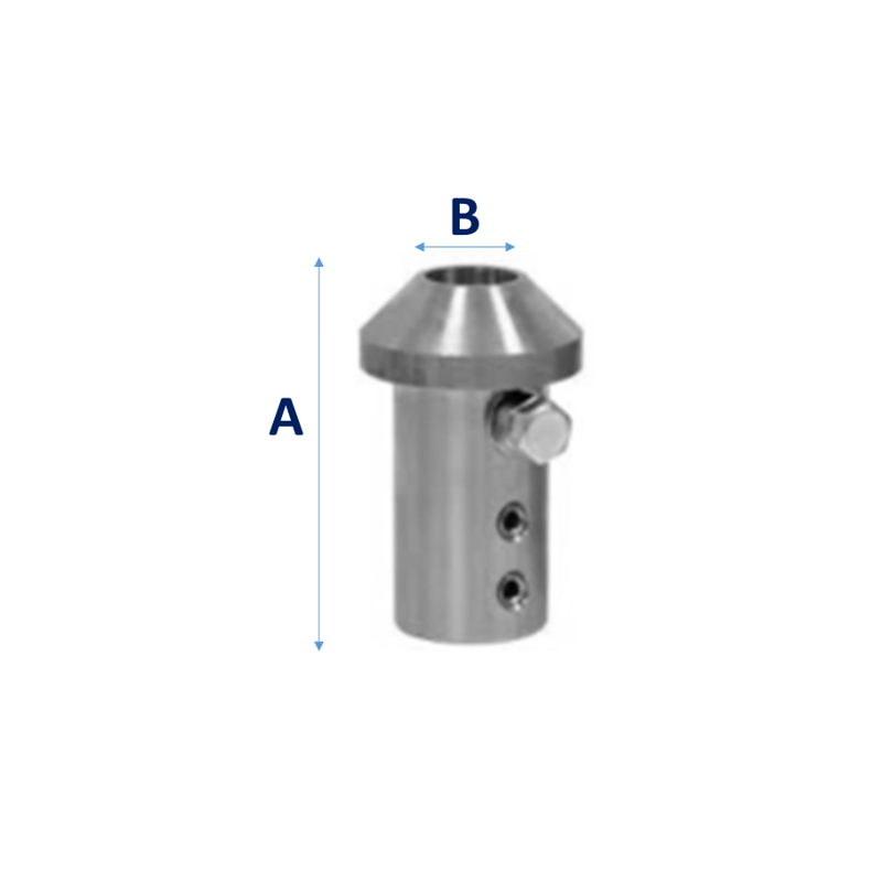Acoples para Pararrayos de Acero Inoxidable | Serie APP-2